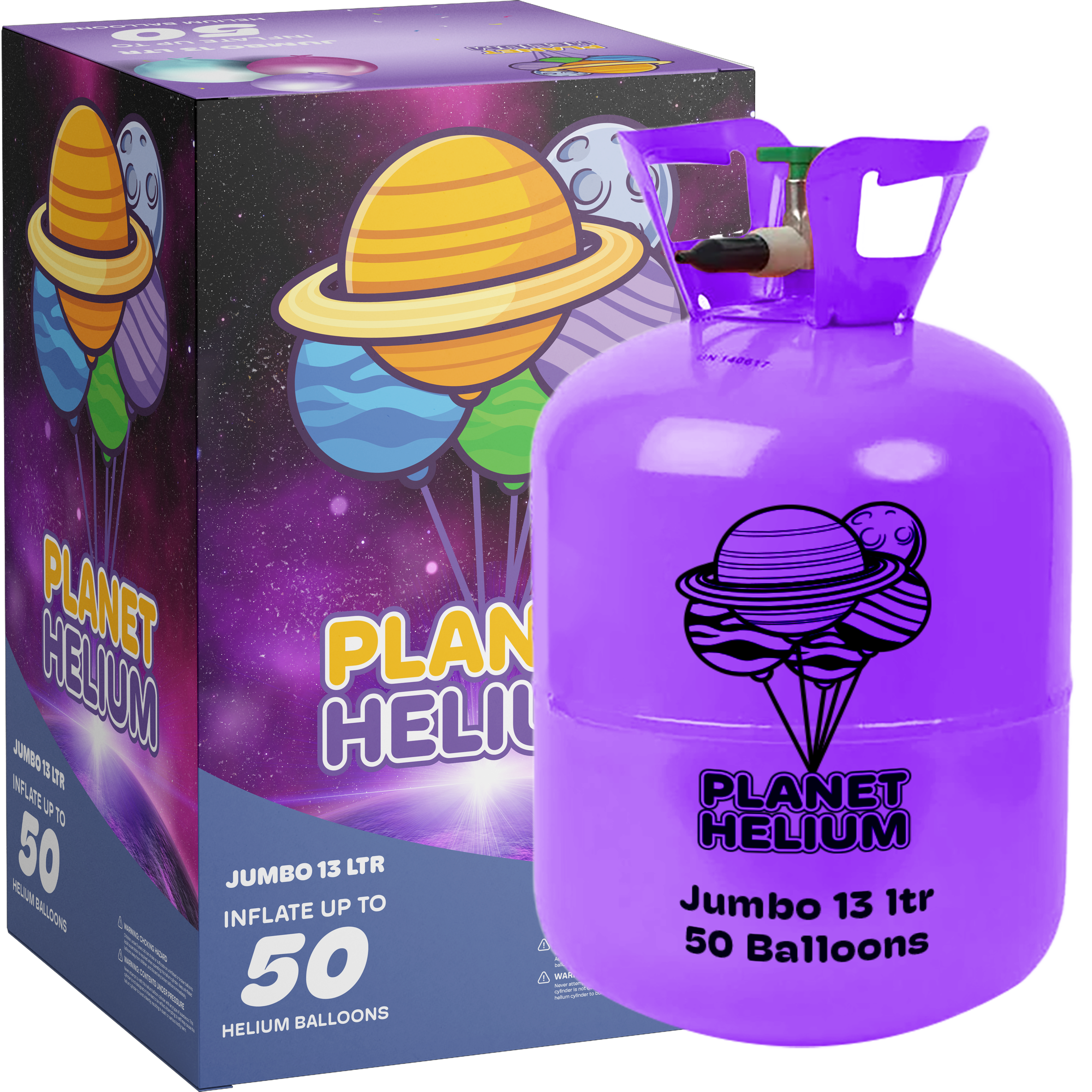 Planet Helium 13L Cylinder